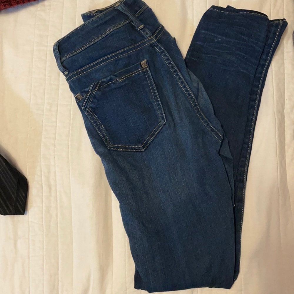 Buckle black jeans